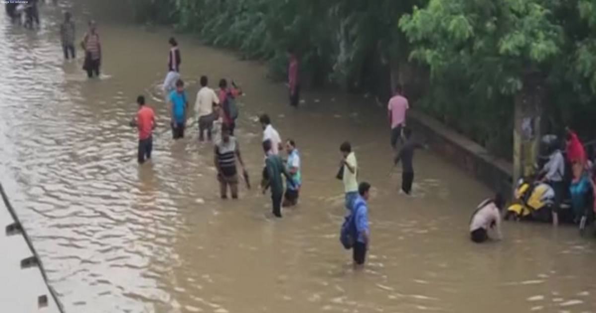 Haryana: Heavy rain lashes Gurugram again, residents grapple with waterlogging